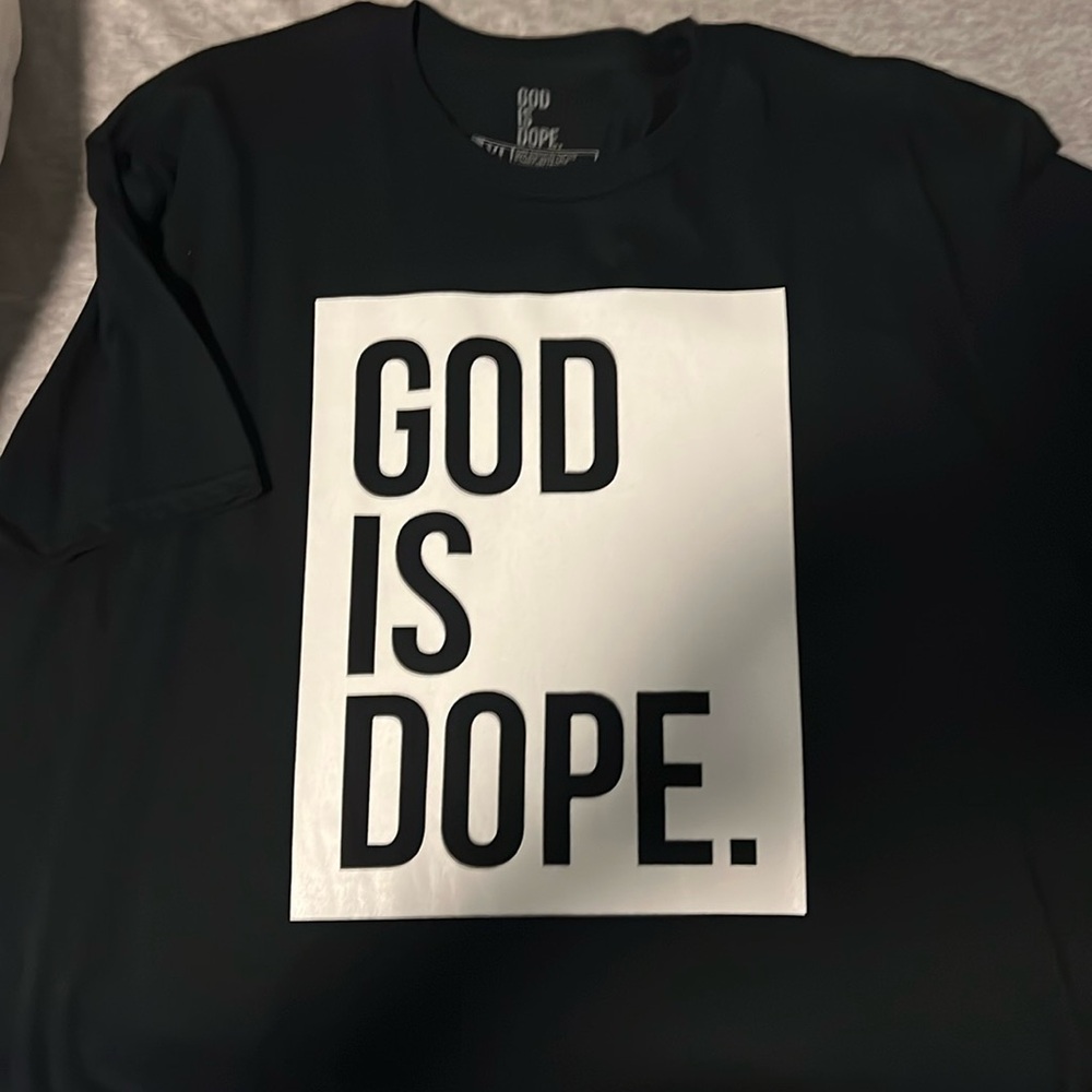 God Is Dope Short Sleeve Shirt